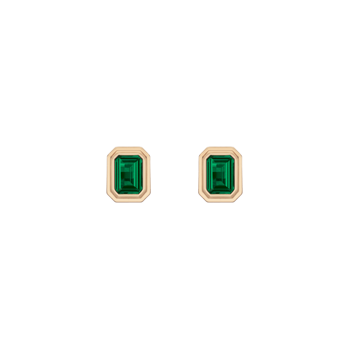 Emerald Heirloom Stud Earrings