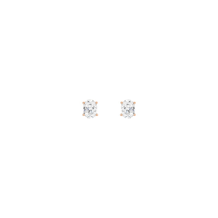 Luxury Oval Lab Grown Diamond Studs