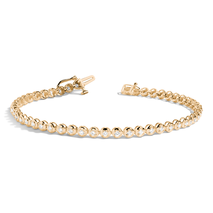 Mini Lab Grown Diamond Tennis Bracelet