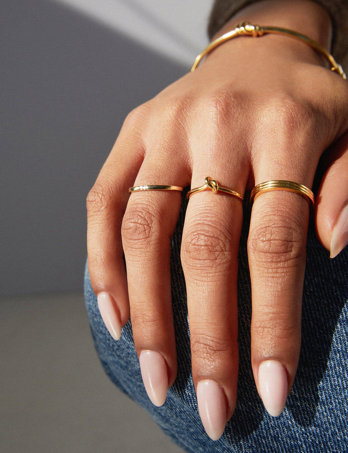 Gold Knot Ring