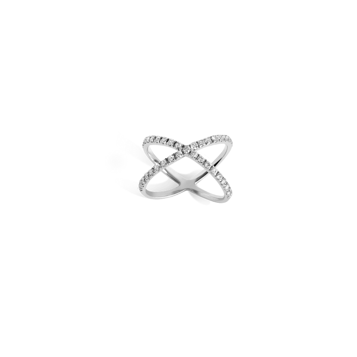 Diamond X Ring