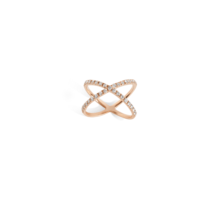 Diamond X Ring