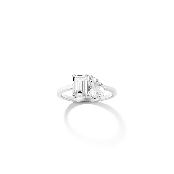 Toi et Moi Gemstone Classic Ring
