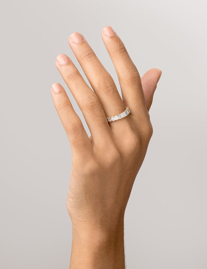 Two-in-One Lab Grown Diamond Eternity Ring