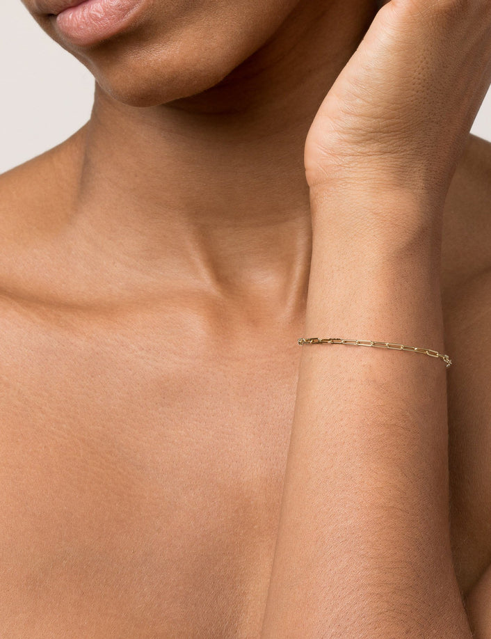 Medium Paperclip Chain Bracelet
